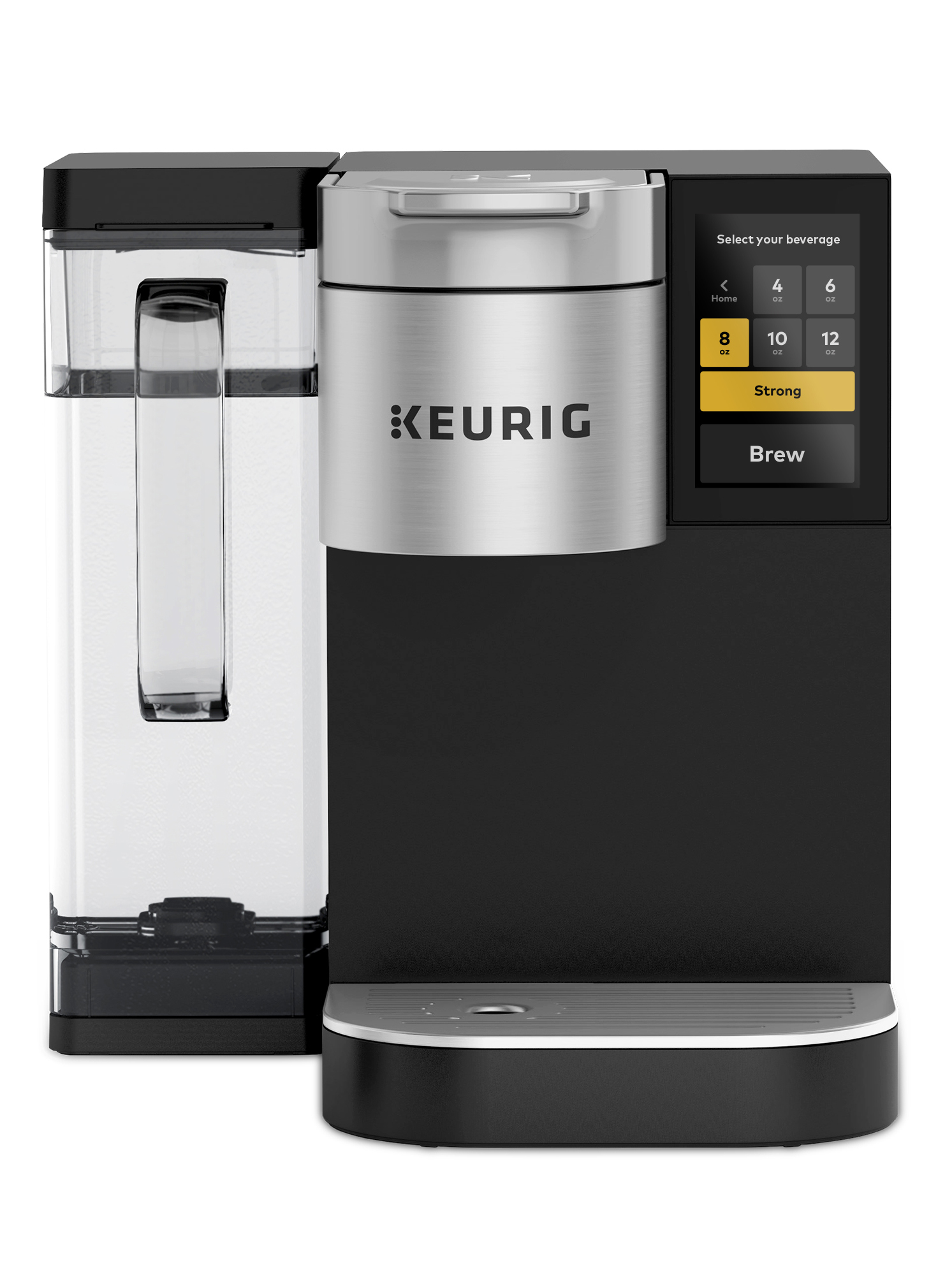 K-2500_w_WaterReservoir_Coffeemaker_FrontView