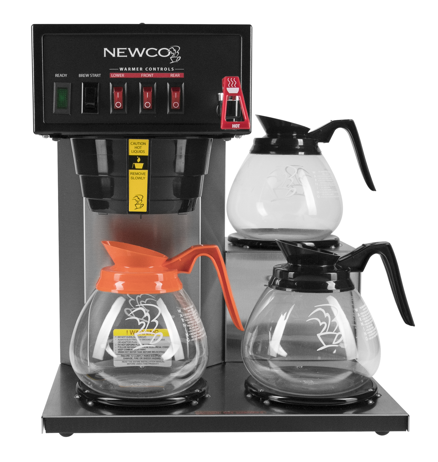 Newco FC-3 traditional glass pot coffee maker