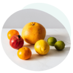 Fruit on an office table